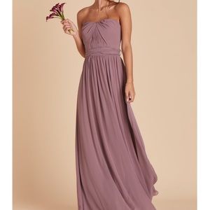 Dark Mauve Bridesmaid Dress
